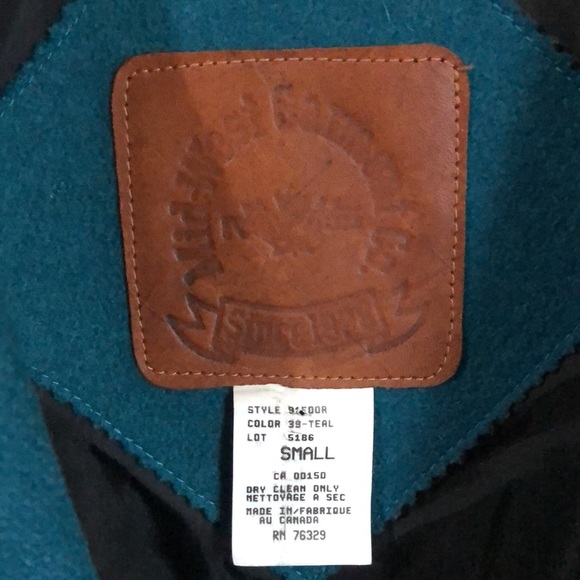 Vintage western wool jacket. Small/Med. Some wear see photos. Very neat - Picture 2 of 6